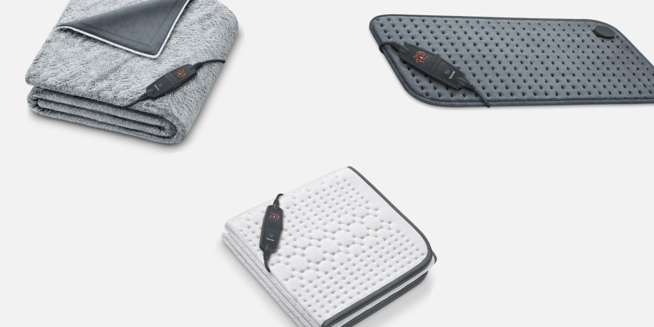 Sustainable electric blankets and heating pads from Beurer now in the